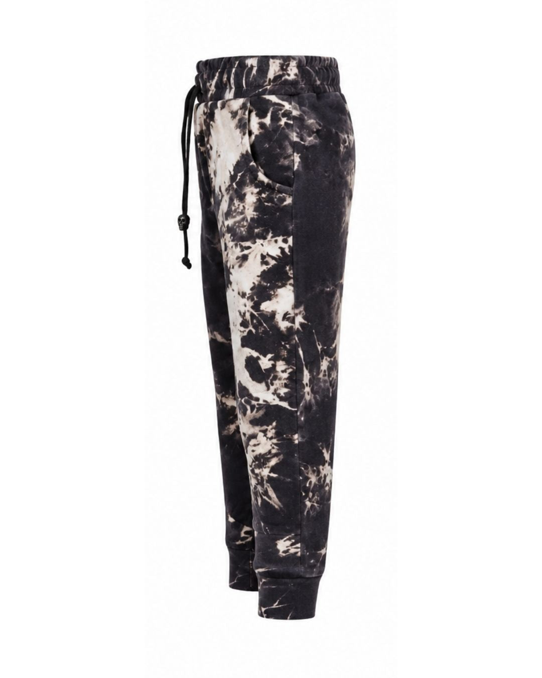 Trackies - Black Acid Wash