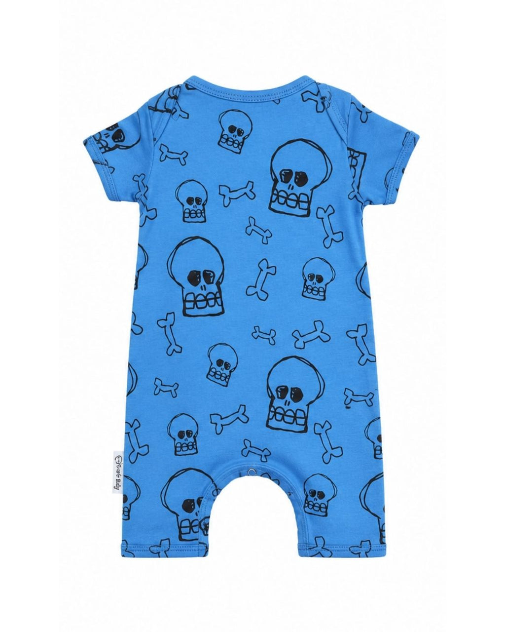 Romper - Blue Skulls