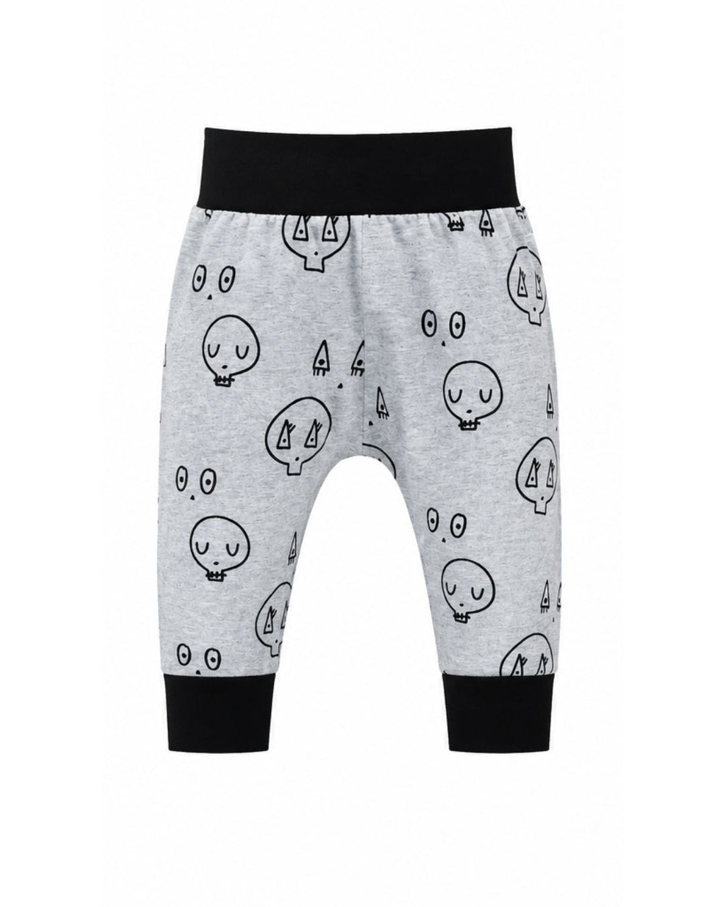 Baby Pants - Grey Skulltown