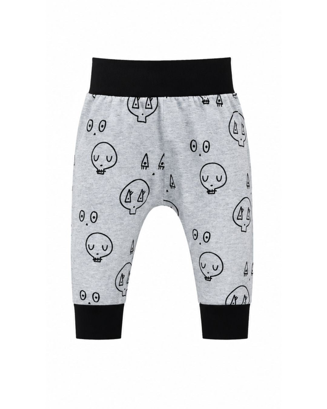 Baby Pants - Grey Skulltown