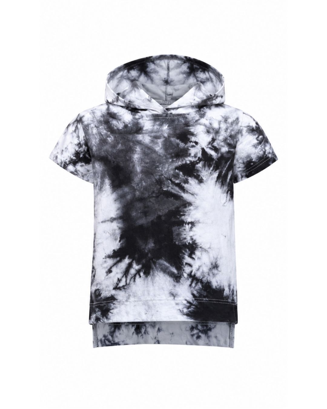 Tall Hooded Tee - Tie Dye