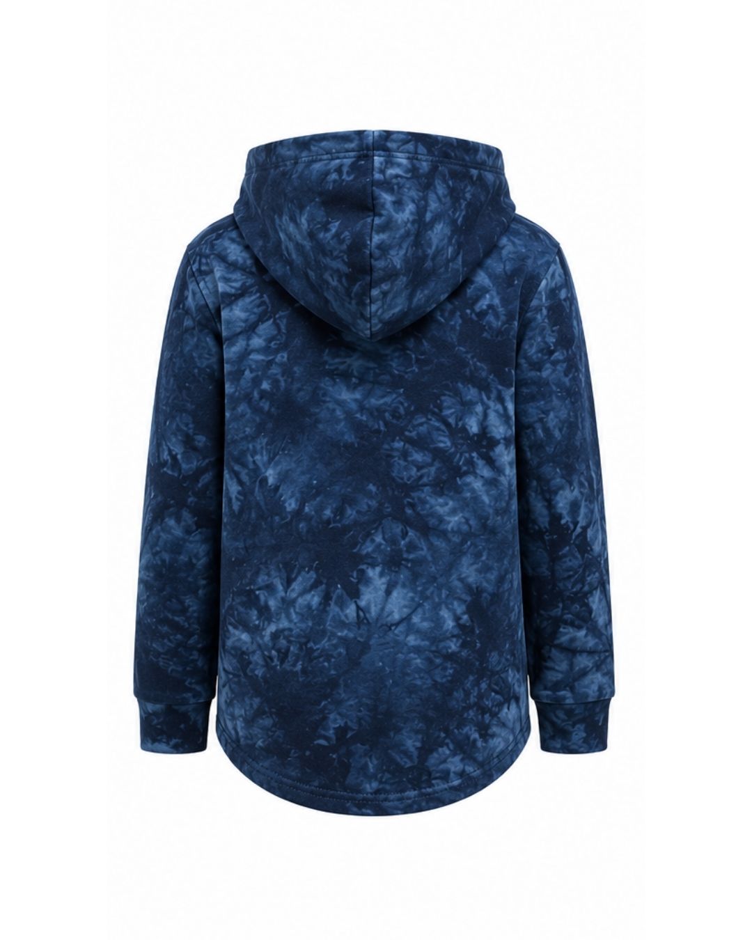 Hoodie - Blue Skull Tie Dye