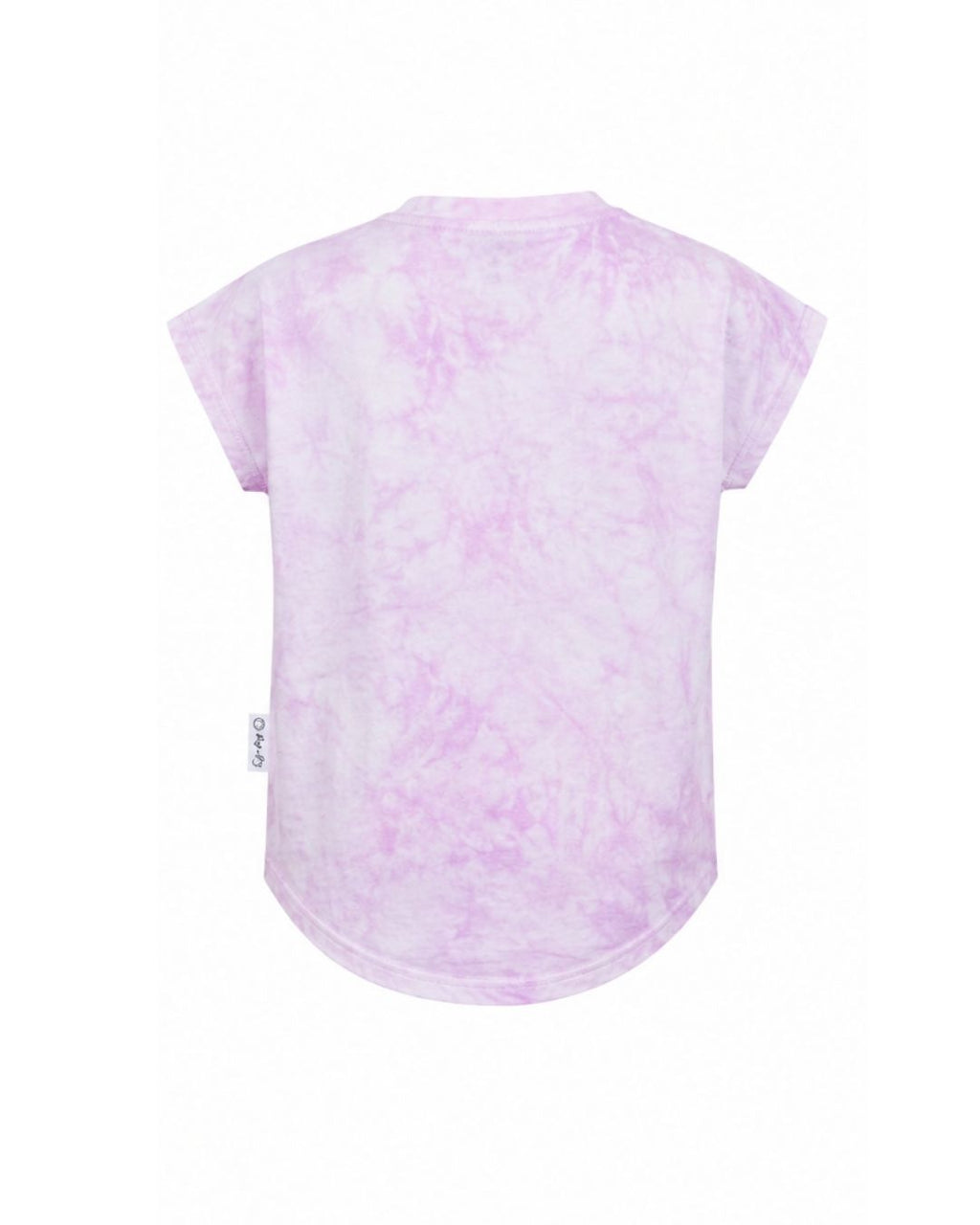 Weekend Tee - Lilac with Embroidered Skull