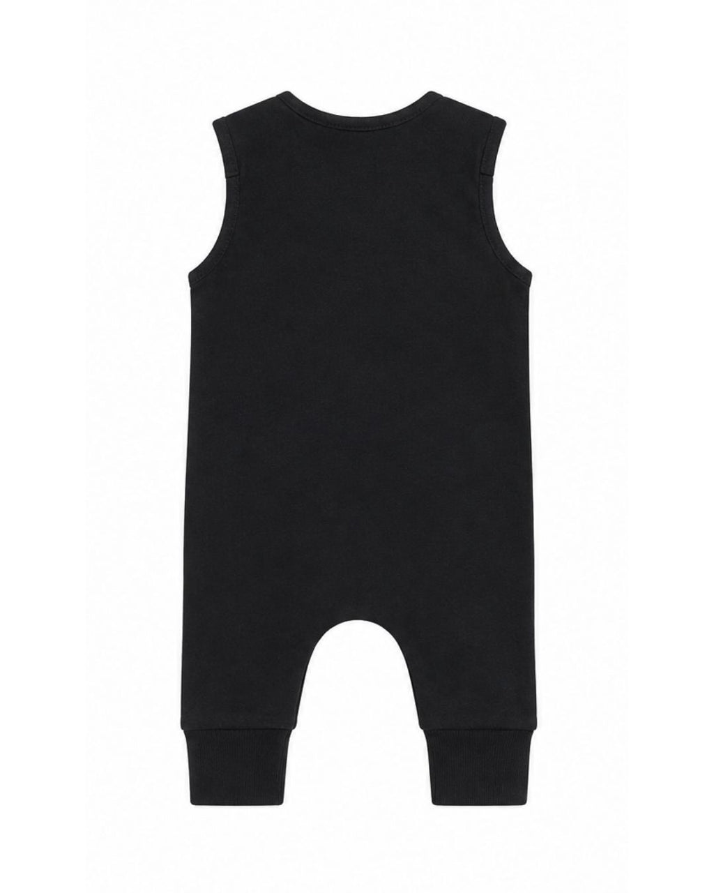 Long Romper - Black Skull