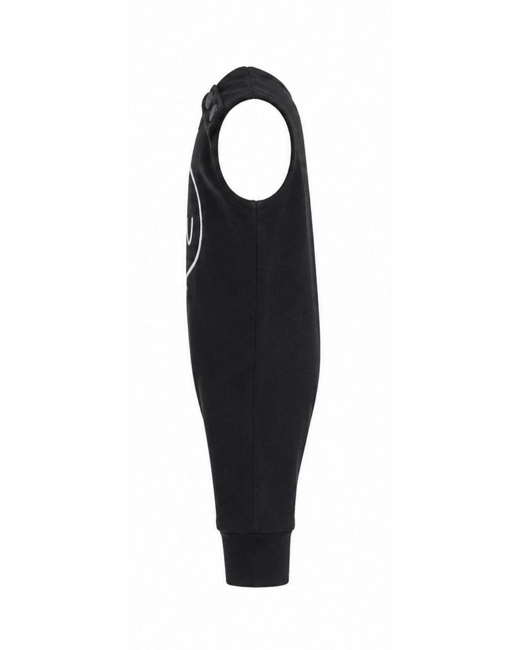 Long Romper - Black Skull