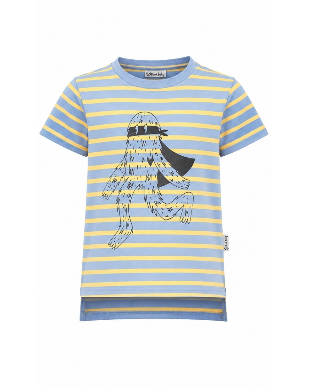 Tall Tee - Striped Super Yeti