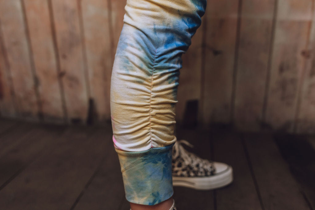 7/8th Lily Leggings - Tie Dye