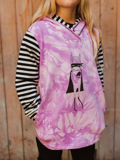 Hoodie - Lilac Super Gal