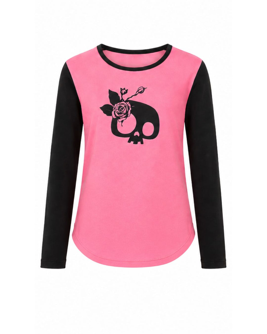 Longsleeve Tee - Blush Skull