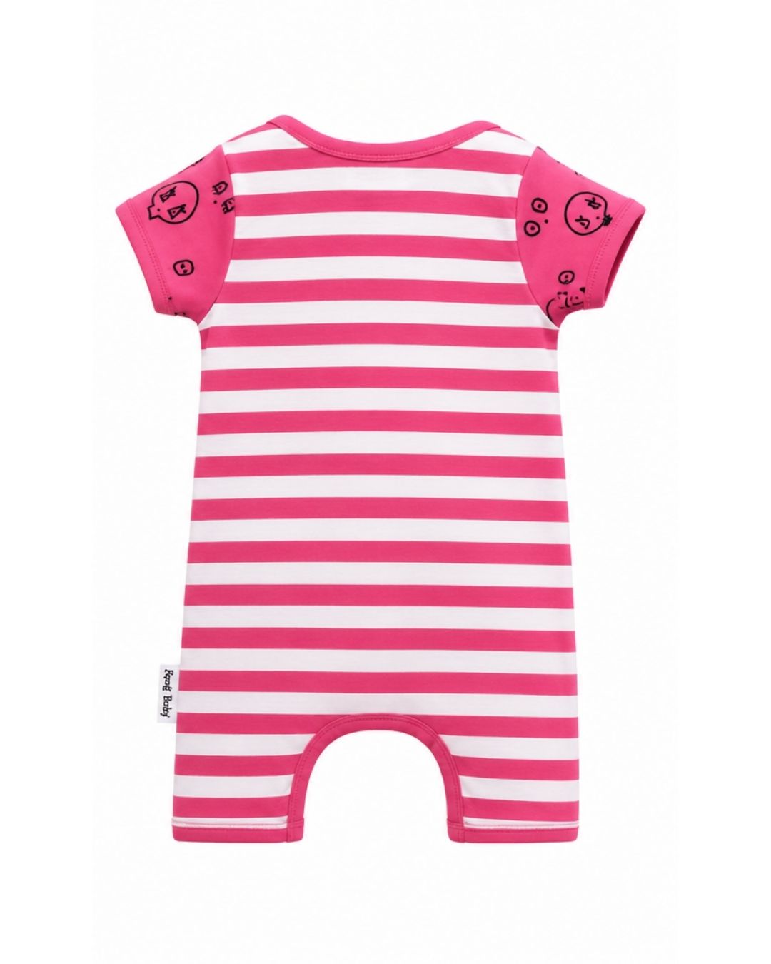 Romper - Pink/Stripe Skulltown