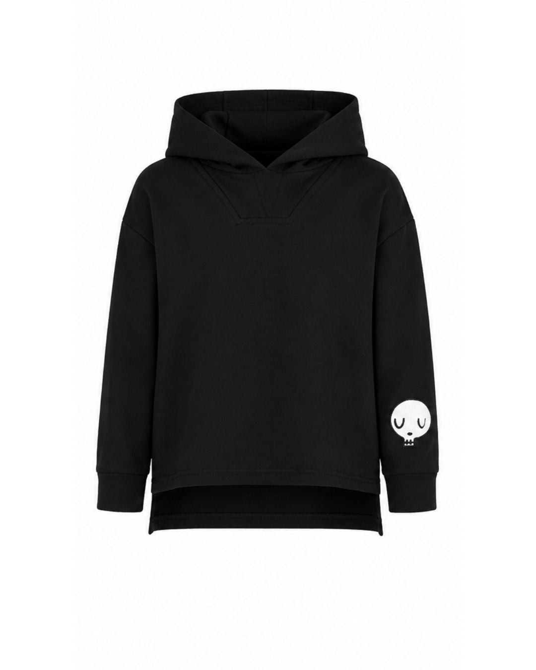 Skate Park Hoodie - Black Skull