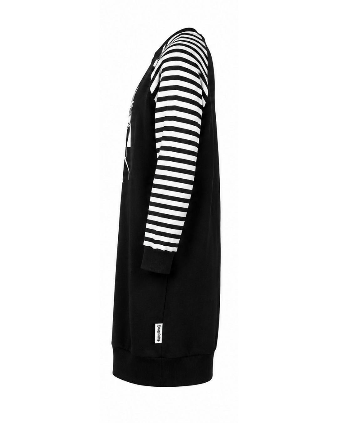 Sweater Dress - Super Gal Black