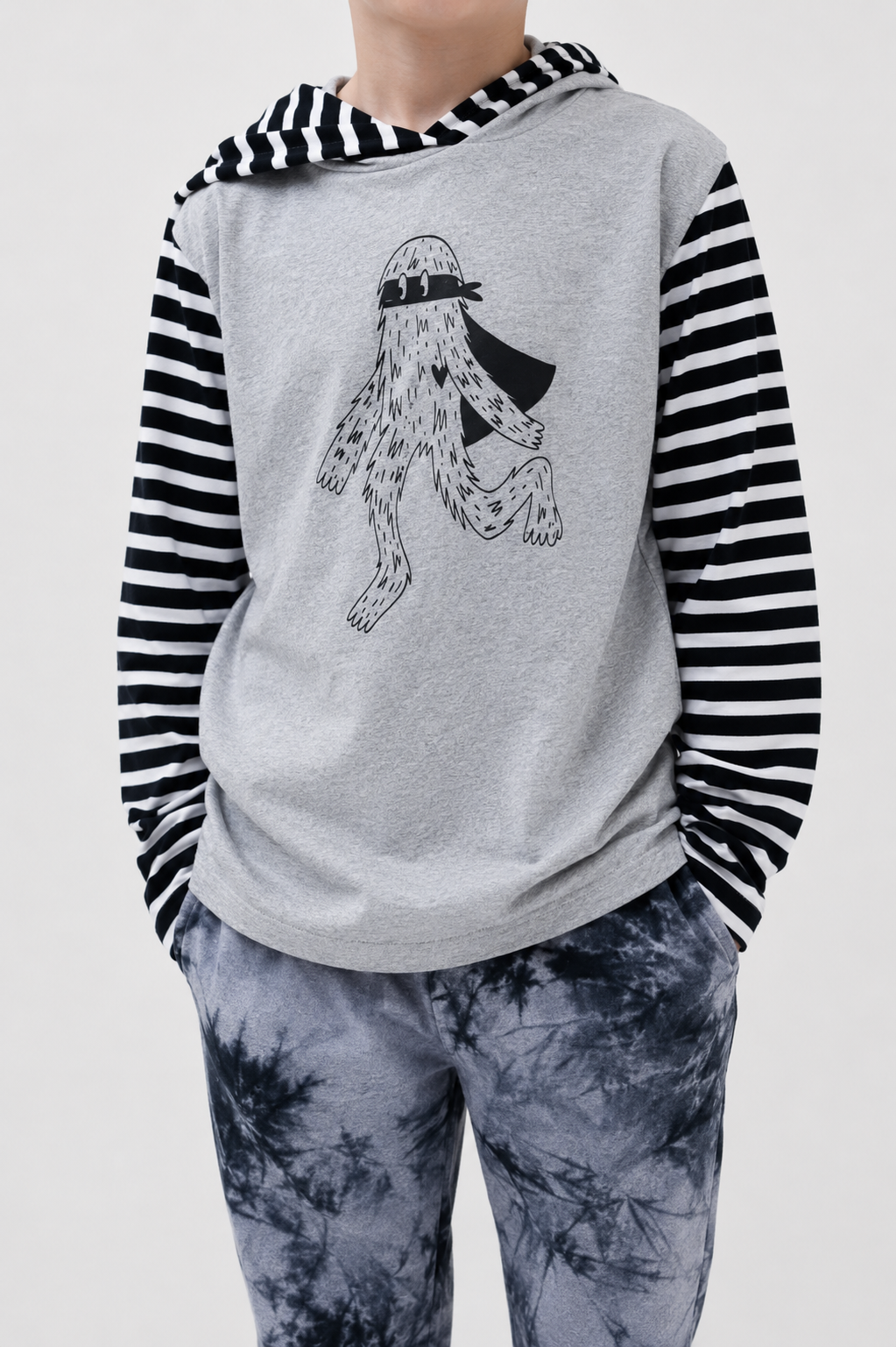 Hooded Tee - Super Yeti