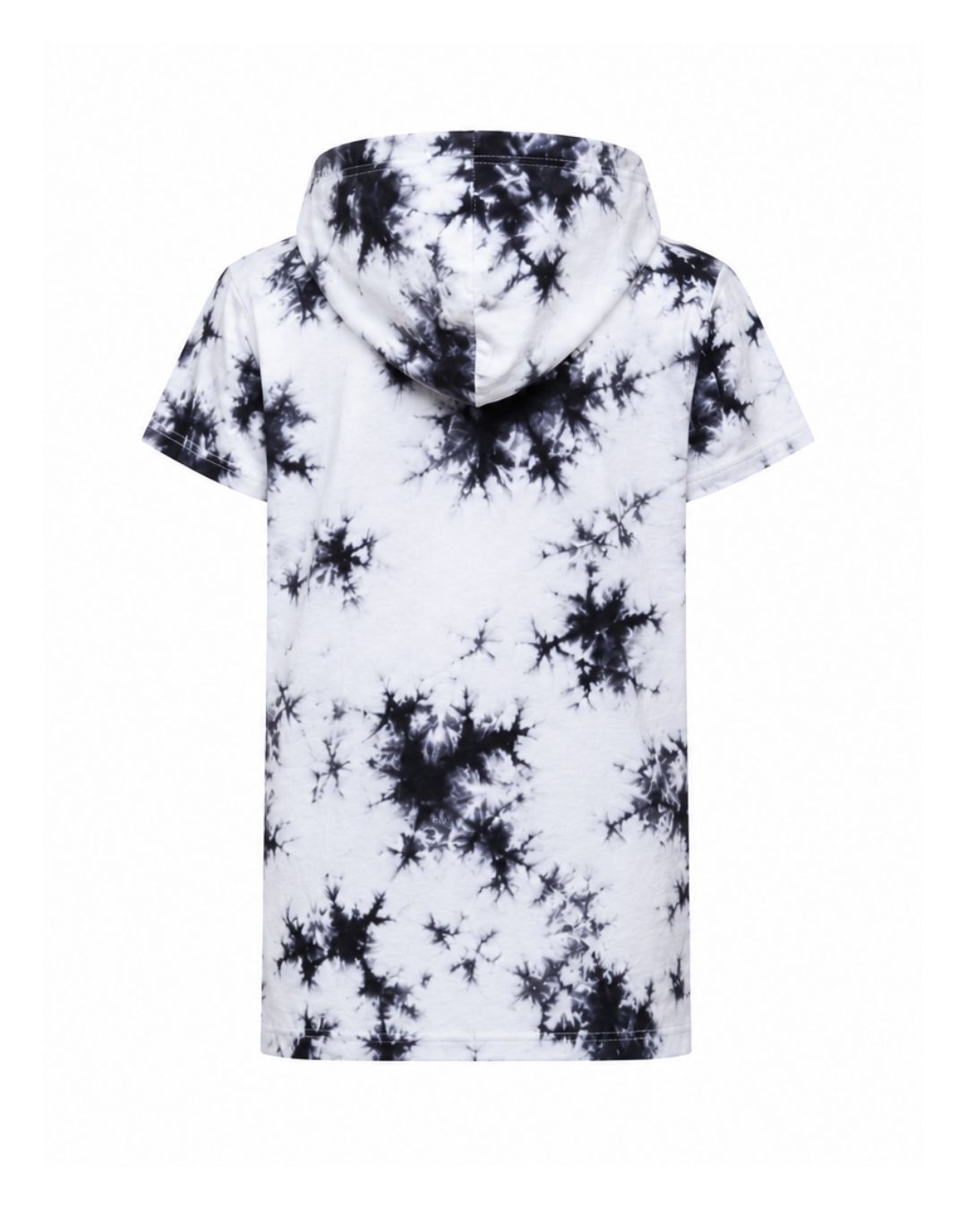 Tall Hooded Tee - Tie Dye Skater