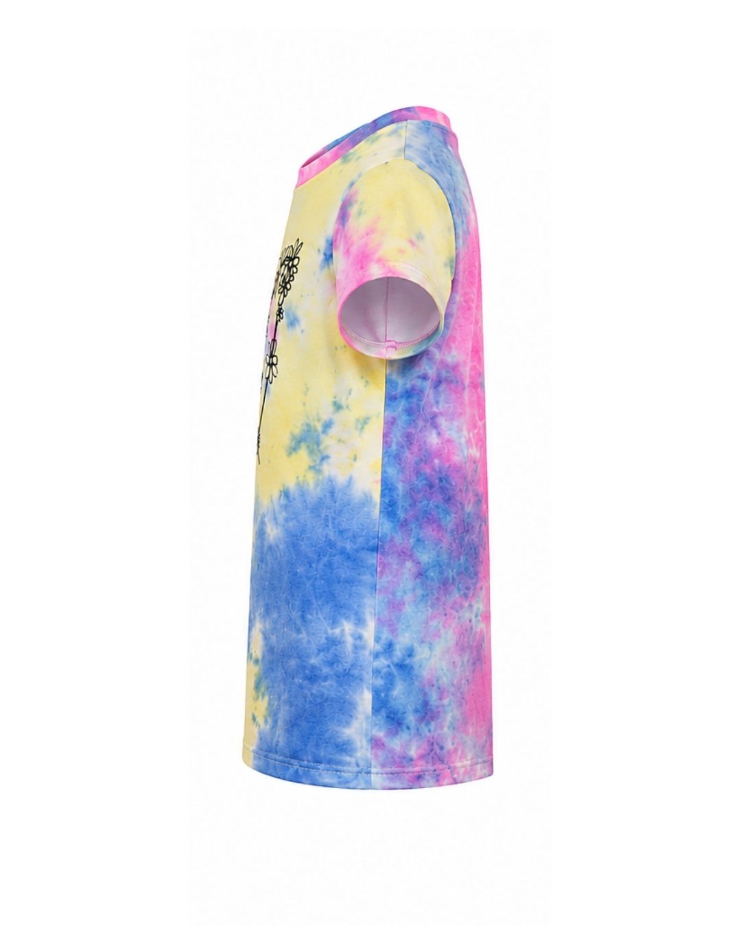 Tee Shirt Dress - Tie Dye Peace Out